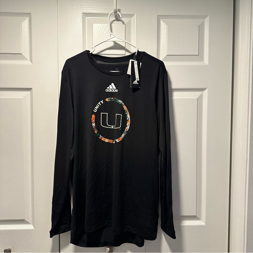 Long Sleeve University of Miami Top